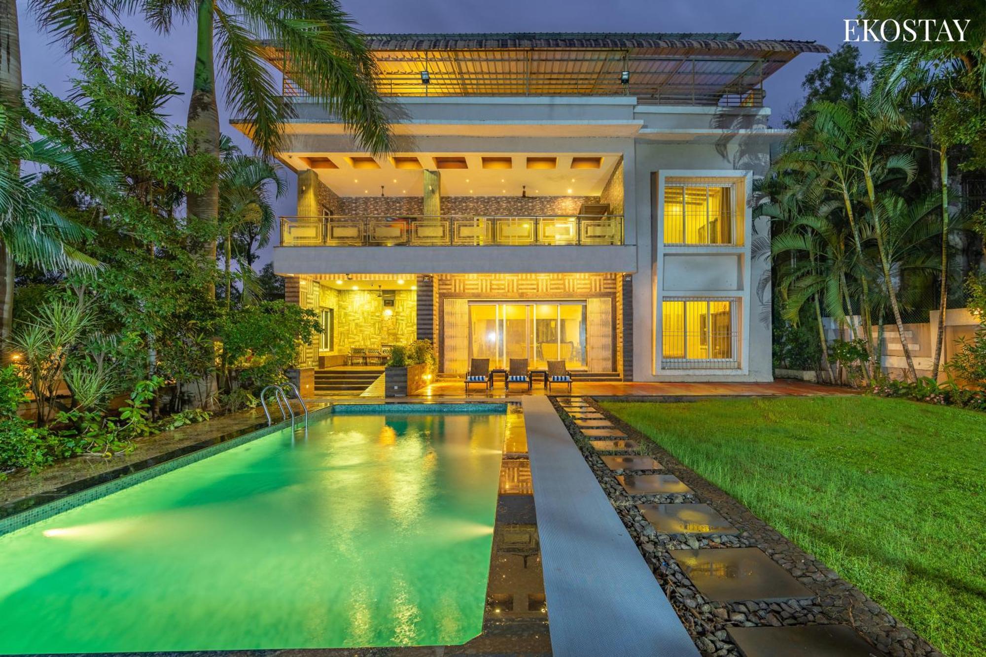 Eko Stay Gold- Chestnut Villa Karjat Exterior foto